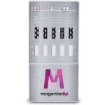 5 Panel CLIA Waived Magenta Dip Card