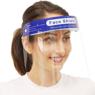 10Pack Face Shield Safety Reusable