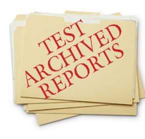 Archived Test Result Reports